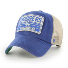 Adult Men's Los Angeles Dodgers '47 Four Stroke Clean Up Trucker Snapback Hat - Royal