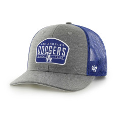 Adult Men's Los Angeles Dodgers '47 Slate Trucker Snapback Hat - Charcoal