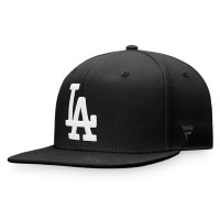 Adult Men's Los Angeles Dodgers Fanatics Branded Snapback Hat - Black