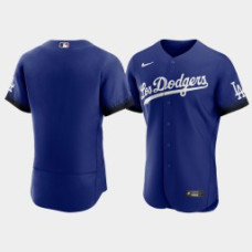 Men's Los Angeles Dodgers Royal 2021 City Connect Authentic Jersey