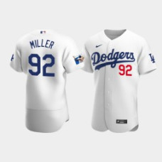 Men's Los Angeles Dodgers Bobby Miller White Home Authentic Jersey - Jackie Robinson 75th Anniversary