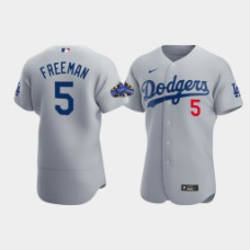 Los Angeles Dodgers Freddie Freeman Gray 2022 MLB All-Star Game Alternate Authentic Jersey