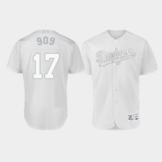 Men's Los Angeles Dodgers Authentic #17 Joe Kelly 2019 Players' Weekend White 909 Jersey