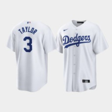 Chris Taylor Los Angeles Dodgers Nike White Replica Home Player Jersey