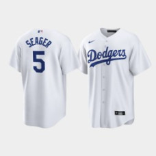 Corey Seager Los Angeles Dodgers Nike White Replica Home Player Jersey