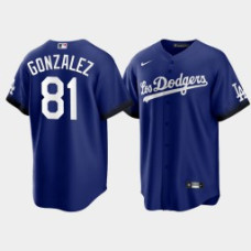 Los Angeles Dodgers Victor Gonzalez Royal 2021 City Connect Replica Jersey