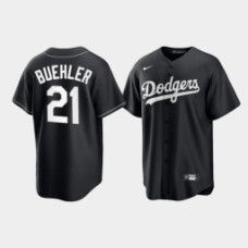 Los Angeles Dodgers Walker Buehler Black Alternate Fashion Replica Jersey
