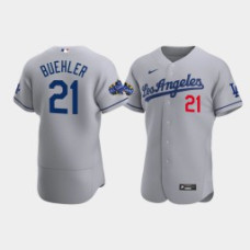 Los Angeles Dodgers Walker Buehler Gray 2022 MLB All-Star Game Road Authentic Jersey
