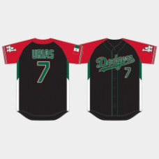 Men Los Angeles Dodgers Julio Urias Black 2021 Mexican Heritage Night Limited Jersey