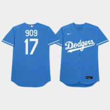 Joe Kelly Los Angeles Dodgers Blue 2021 Players Weekend Nickname 909 Jersey