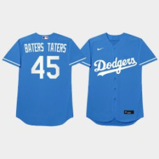 Matt Beaty Los Angeles Dodgers Blue 2021 Players Weekend Nickname Baters Taters Jersey