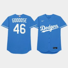 Tony Gonsolin Los Angeles Dodgers Blue 2021 Players Weekend Nickname Goooose Jersey