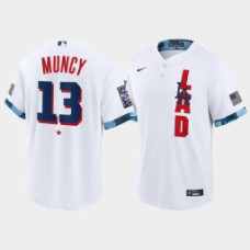 Men Los Angeles Dodgers Max Muncy White 2021 MLB All-Star Game 1-Star Jersey