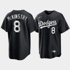 Los Angeles Dodgers Zach McKinstry Black Fashion Edition Replica Jersey